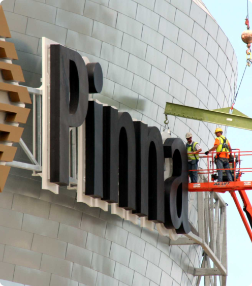 Professional signage services for businesses