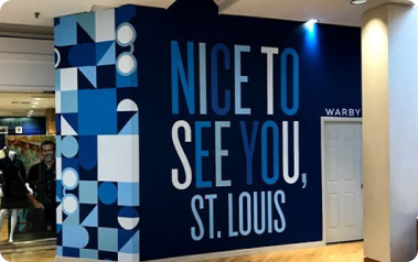 Business decals for storefronts